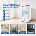 Climatiseur d'Air Mobile avec Télécommande