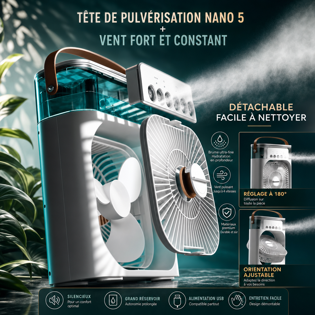 Ventilateur CoolMist Pro