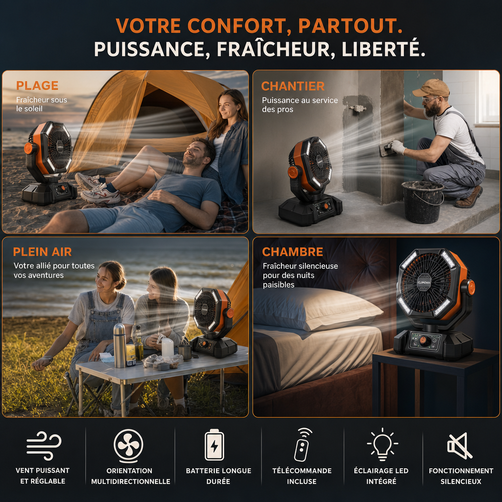 Ventilateur TurboFan Pro