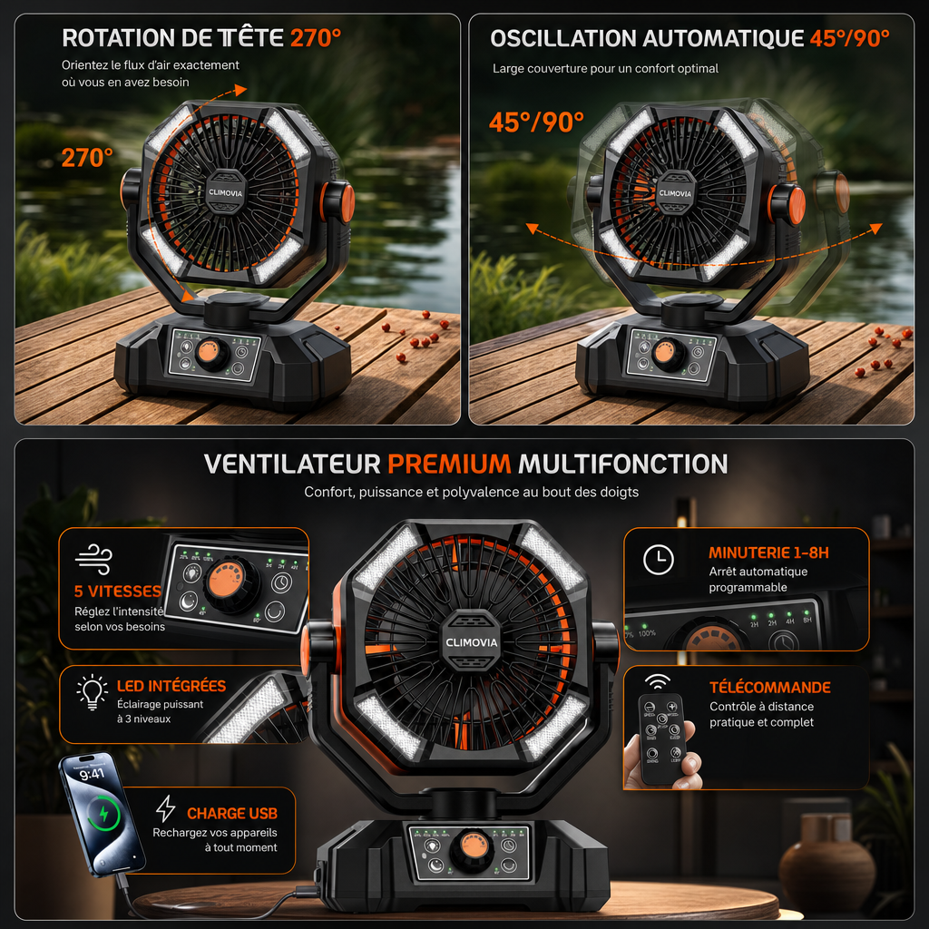 Ventilateur TurboFan Pro