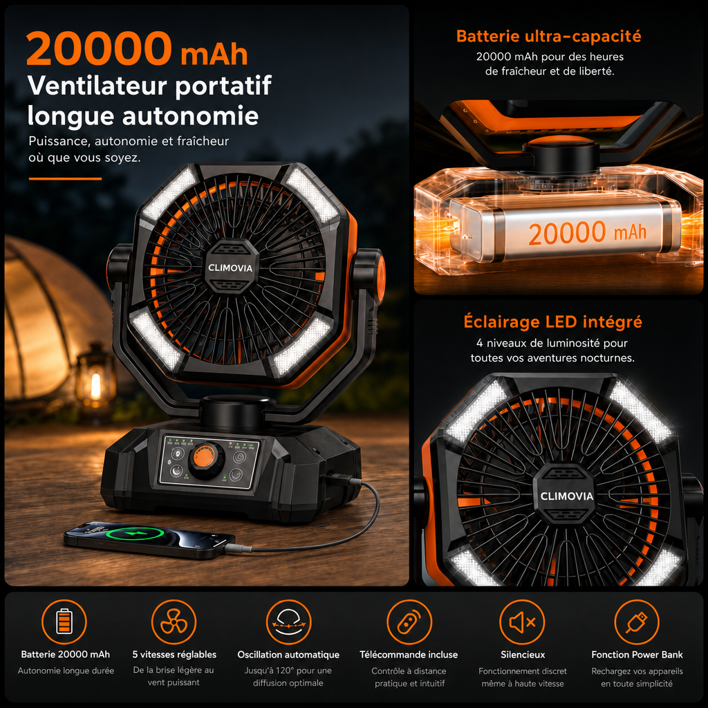 Ventilateur TurboFan Pro